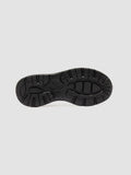 SUPURBIA 101 - Black Leather Low Top Sneakers - thumb image 5,side view