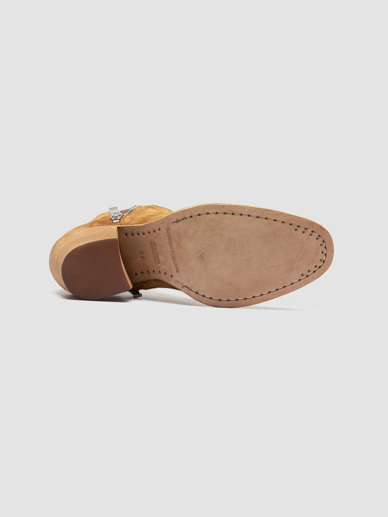 SYDNE 015 - Brown Suede Ankle Boots
