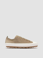 VULCAN 101 - Sneaker Basse in Pelle Scamosciata Color Tortora