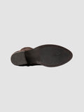 WADE 014 - Brown Suede Zip Boots - thumb image 5,side view