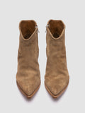 WANDA DD 103 - Brown Suede Zip Boots