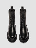 WISAL DD 107 - Black Leather Chelsea Boots - thumb image 2,side view