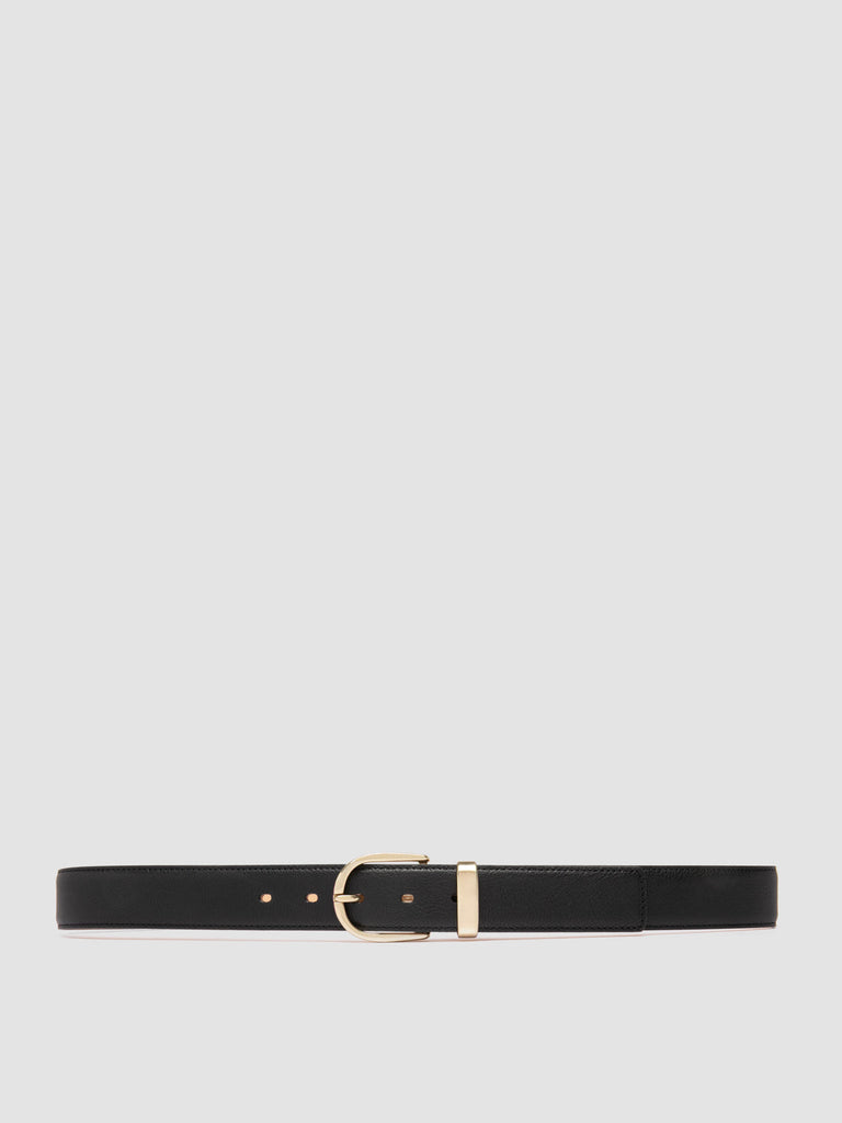 OC STRIP 100 - Black Leather Belt
