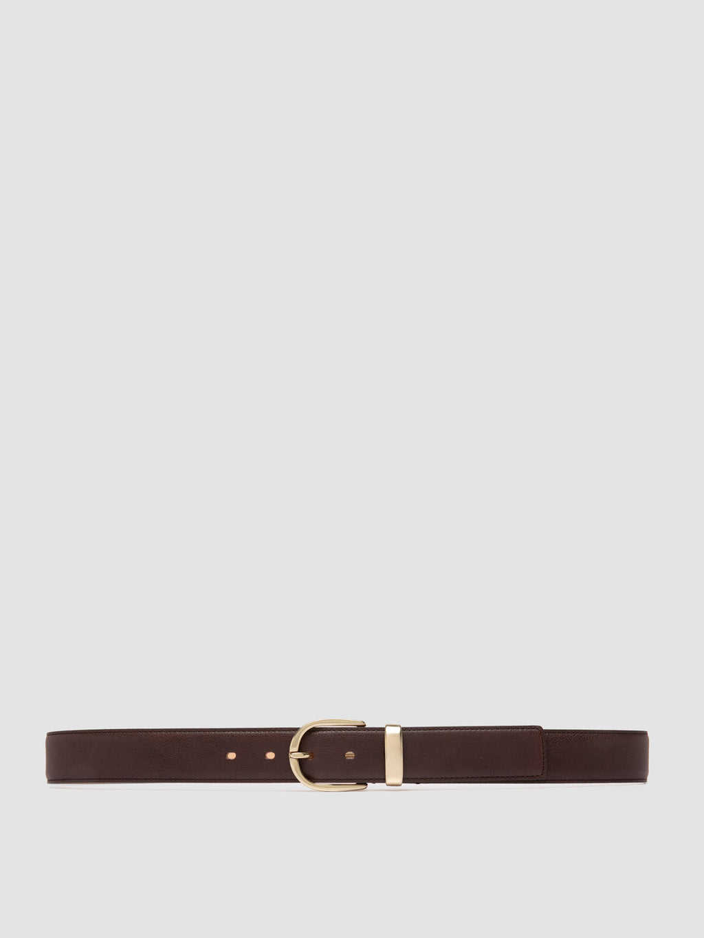 OC STRIP 100 - Brown Leather Belt - image 1,side view