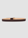 OC STRIP 100 - Brown Leather Belt - thumb image 3,side view