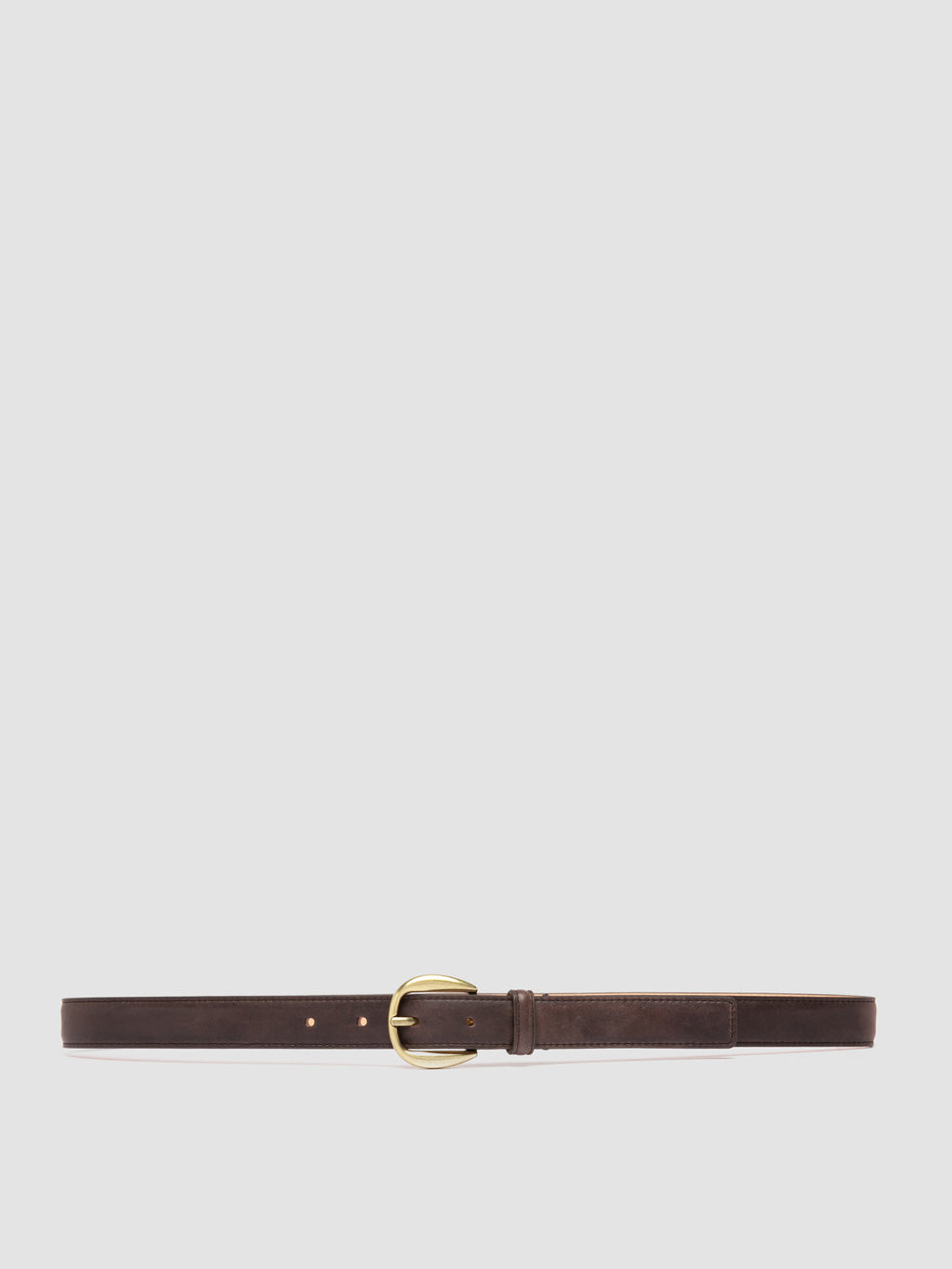 OC STRIP 102 - Brauner Ledergürtel - image 1,side view