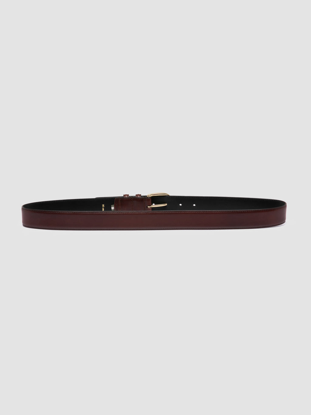 OC STRIP 105 - Brauner Ledergürtel - image 3,side view