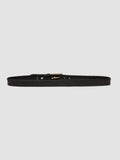 OC STRIP 108 - Black Leather Belt - thumb image 3,side view