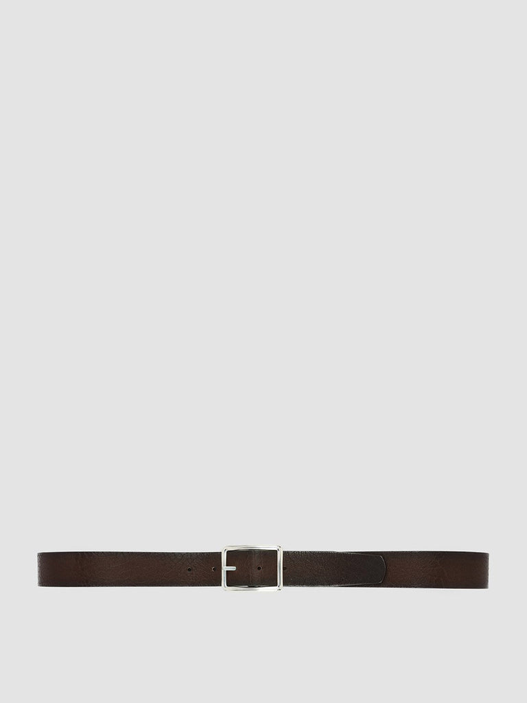 OC STRIP 10 - Cintura in Pelle Marrone