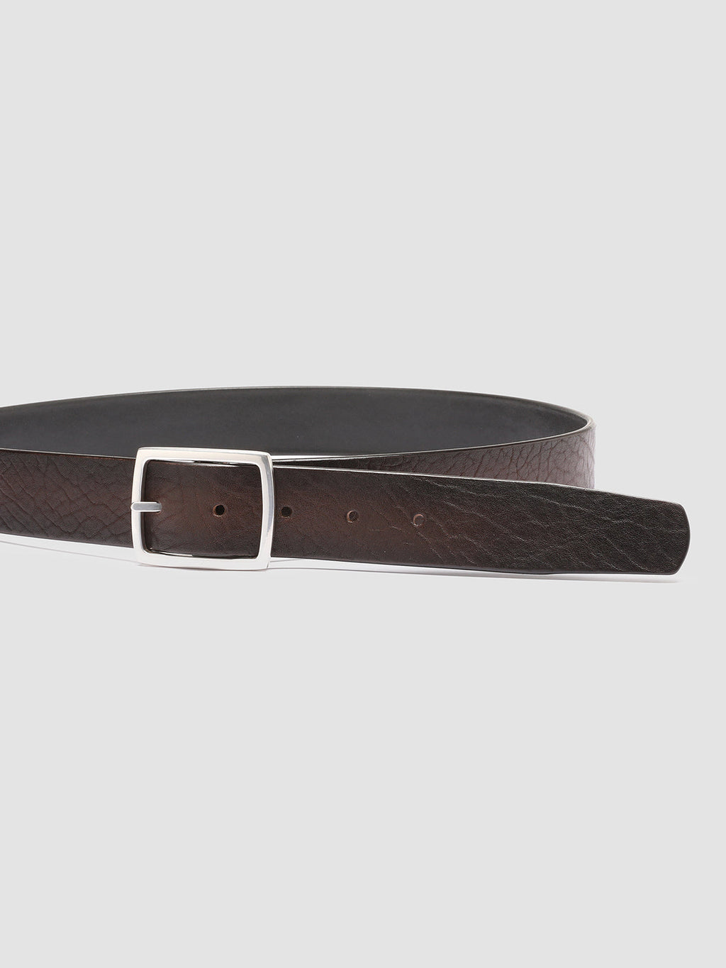 OC STRIP 10 - Brauner Ledergürtel - image 4,side view
