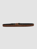 OC STRIP 29 - Brown Woven Suede Belt - thumb image 3,side view