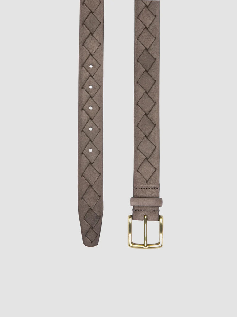 OC STRIP 29 - Grey Woven Suede Belt-hover