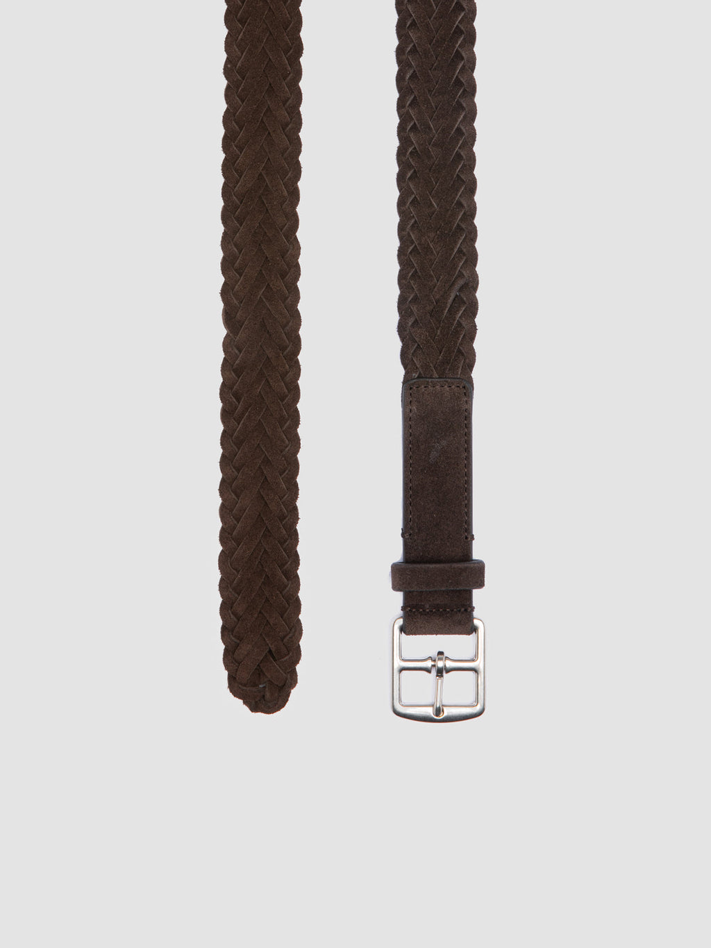 OC STRIP 055 - Brown Suede Belt - image 2,side view