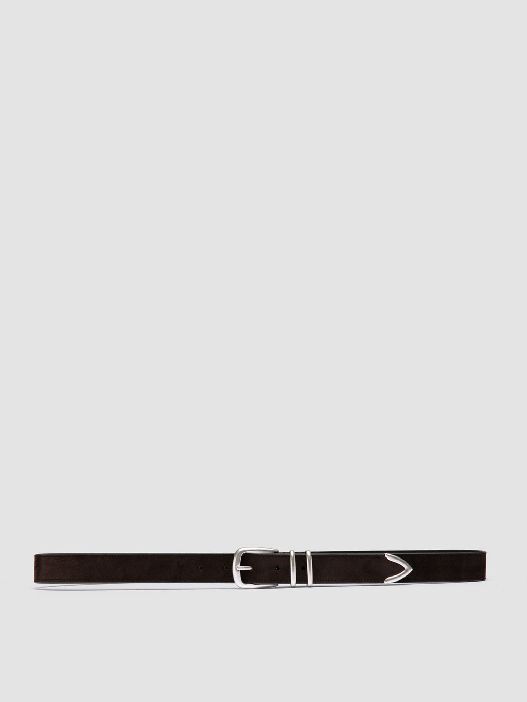 OC STRIP 074 - Brown Suede Belt - image 1,side view