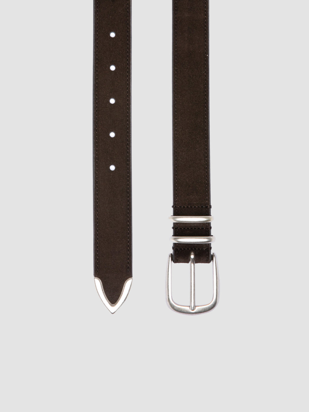 OC STRIP 074 - Brown Suede Belt - image 2,side view