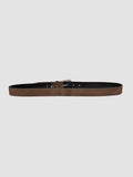 OC STRIP 083 - Taupe Suede Belt - thumb image 3,side view