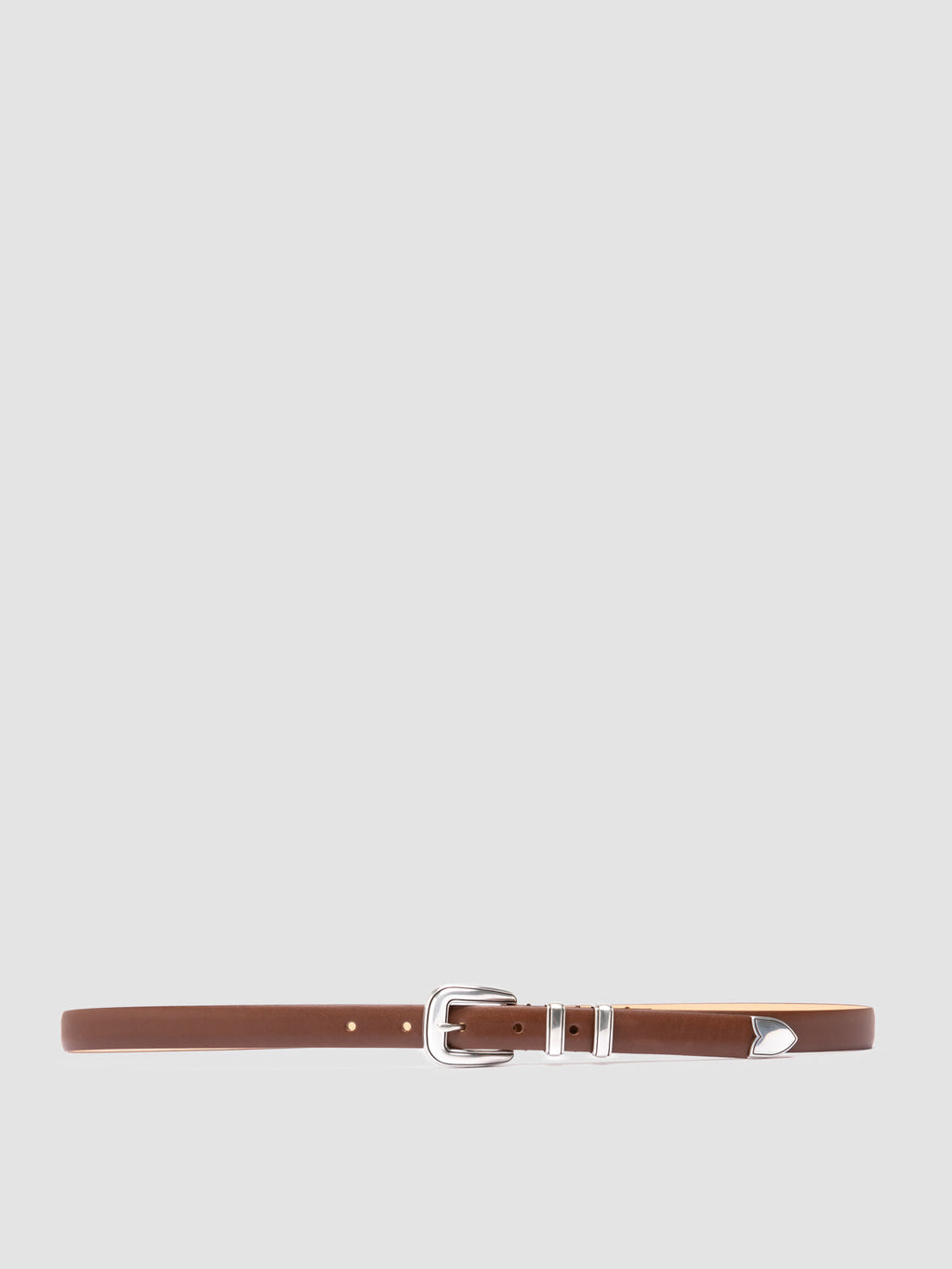 OC STRIP 091 - Brown Leather Belt - image 1,side view