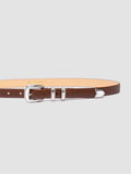 OC STRIP 091 - Brown Leather Belt - thumb image 4,side view