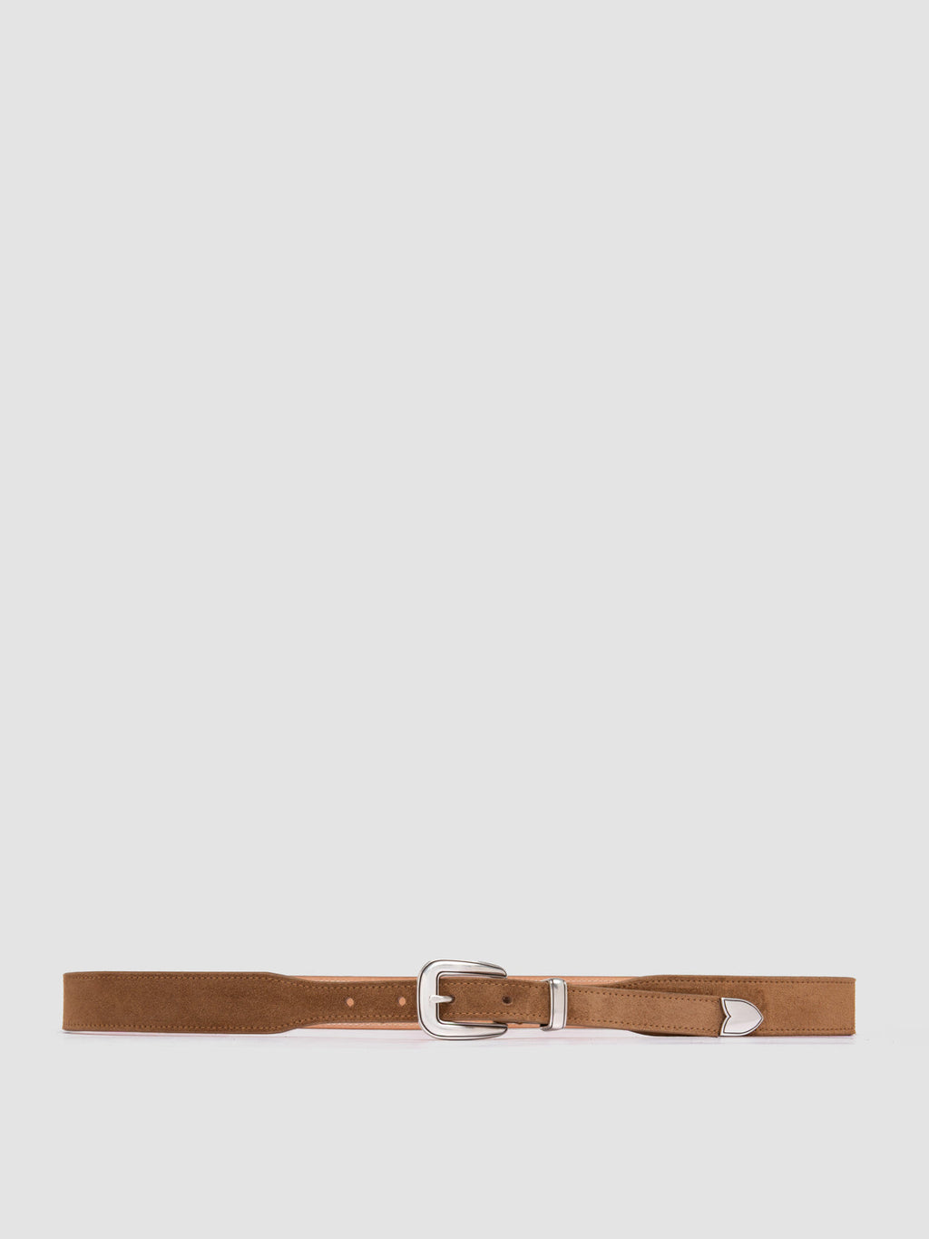 OC STRIP 092 - Brown Suede Belt - image 1,side view