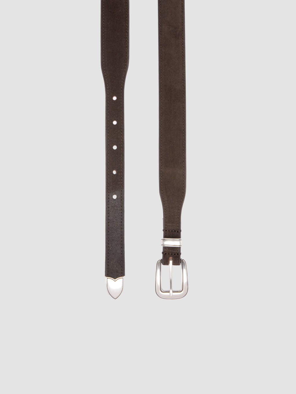 OC STRIP 092 - Brown Suede Belt - image 2,side view