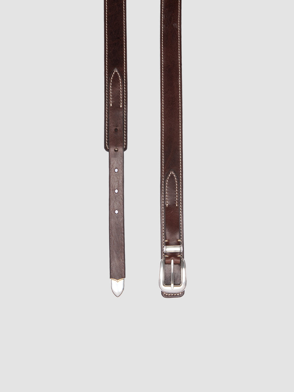 OC STRIP 097 - Brauner Ledergürtel - image 2,side view