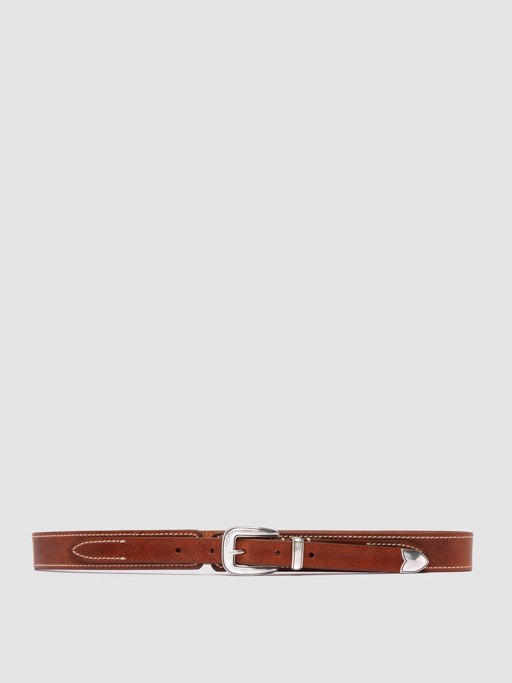 OC STRIP 097 - Brown Leather Belt - image 1,side view