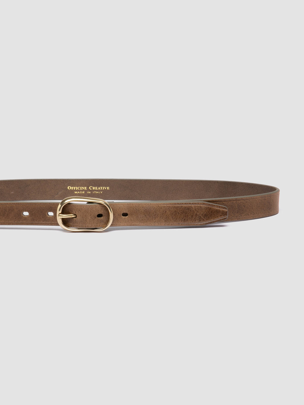 OC STRIP 099 - Black Leather Belt - image 4,side view