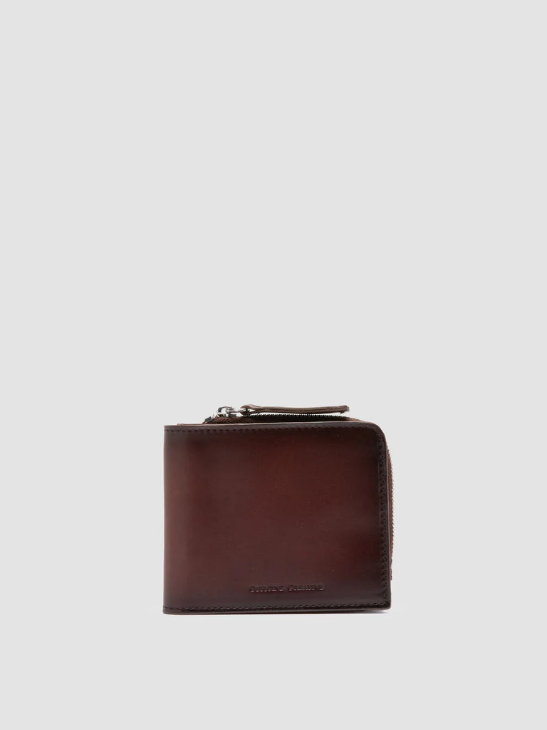 BERGE' 004 - Brown Leather Wallet