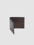BOUDIN 23 - Portafoglio a Libro in Pelle Marrone - thumb image 3,side view