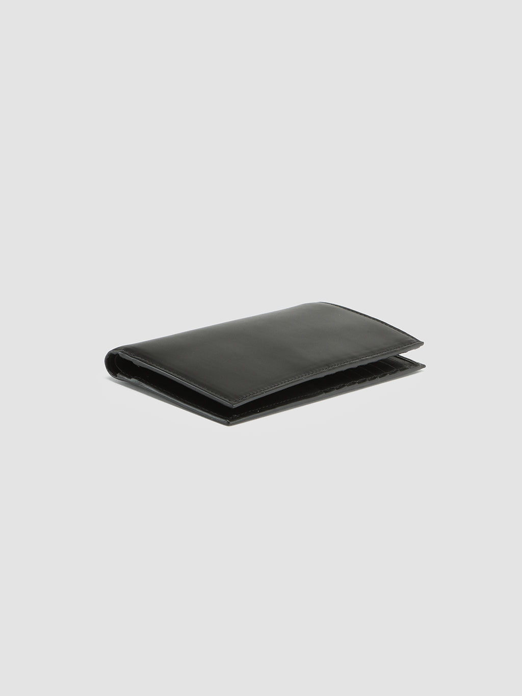 BOUDIN 025 - Black Leather Wallets - image 2,side view