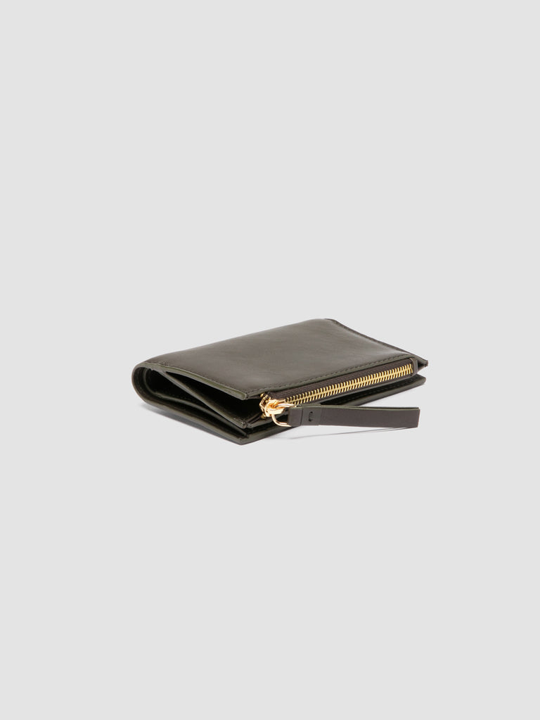 JULIET 004 - Green Leather Wallet Officine Creative - 3