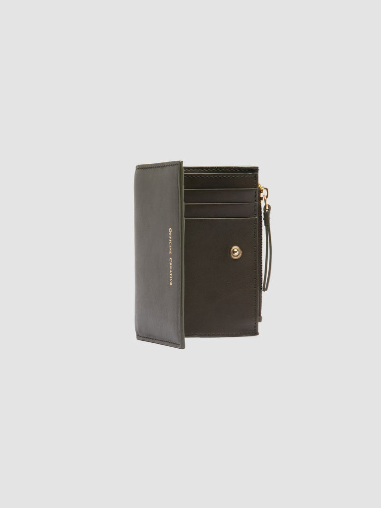 JULIET 004 - Green Leather Wallet Officine Creative - 5