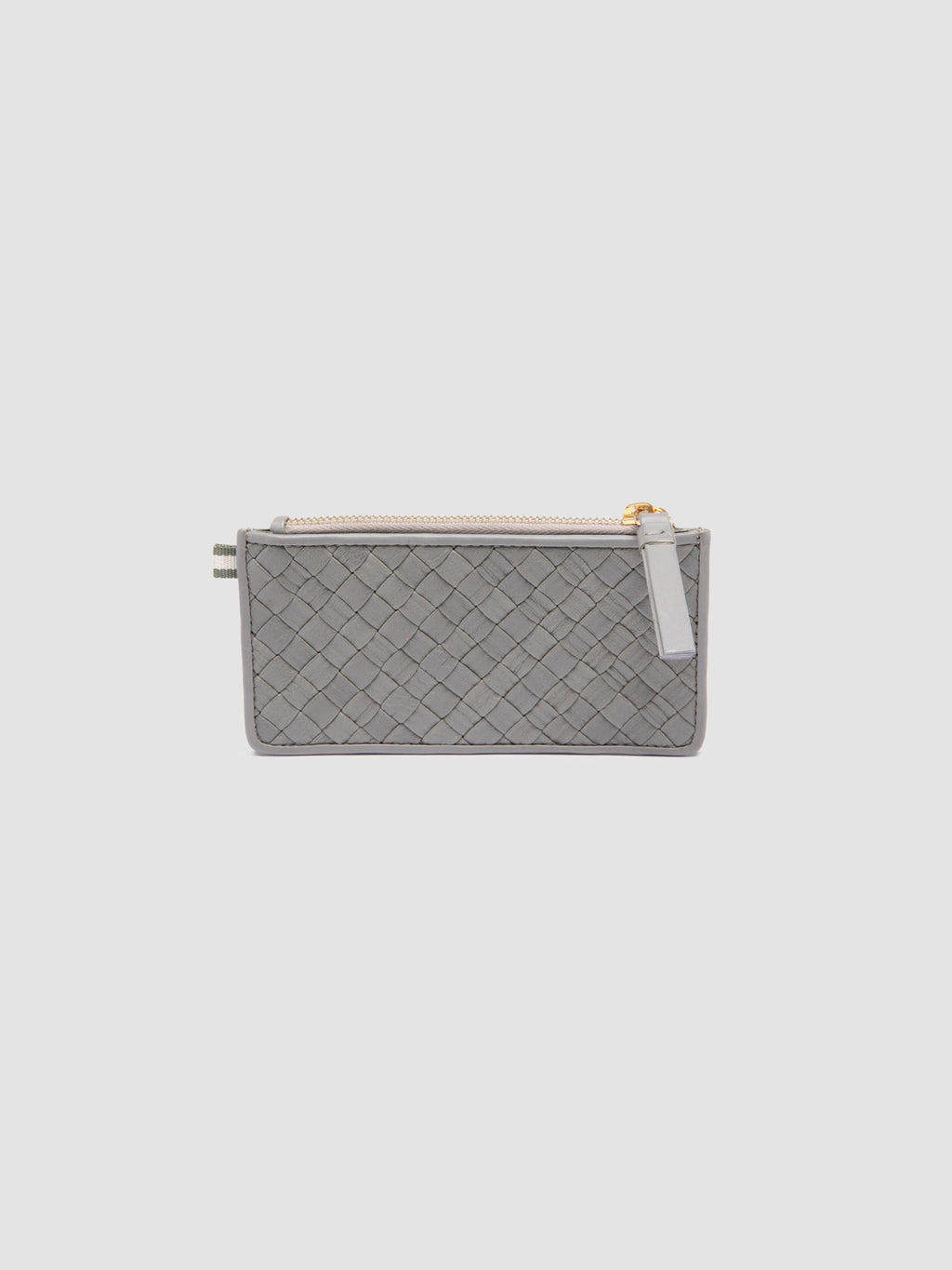 JULIET 103 - Blue Woven Leather Card Holder