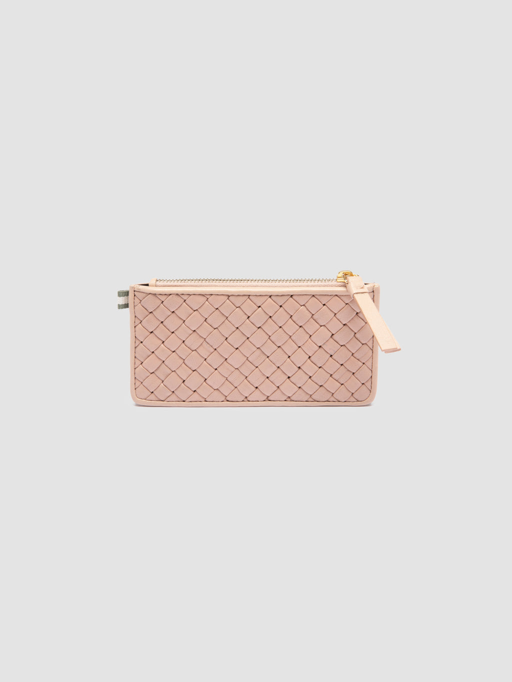 JULIET 103 - Rose Woven Leather card holder