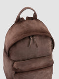 OC PACK 001 - Taupe Suede Backpack - thumb image 2,side view