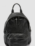 OC PACK 005 - Black Leather Backpack - thumb image 2,side view