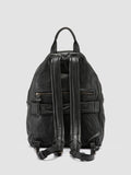 OC PACK 005 - Black Leather Backpack - thumb image 4,side view