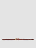 OC STRIP 064 - Brown Woven Leather Belt Officine Creative - 1