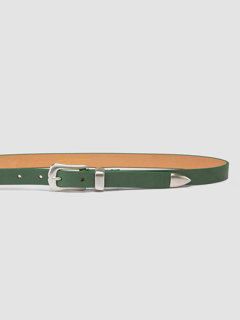 OC STRIP 066 - Green Nappa Leather Belt