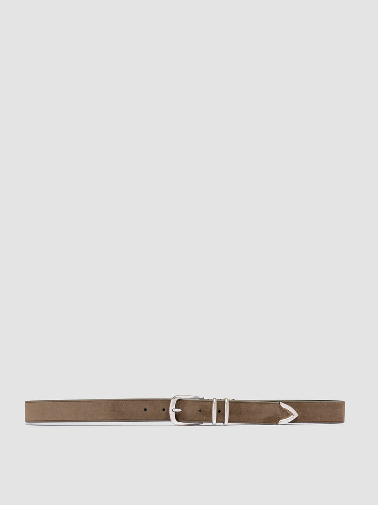 OC STRIP 074 - Taupe Suede Belt