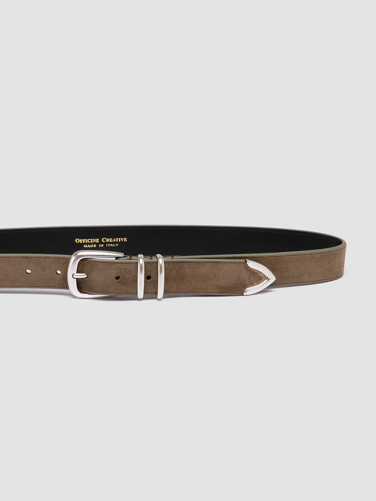 OC STRIP 074 - Taupe Suede Belt