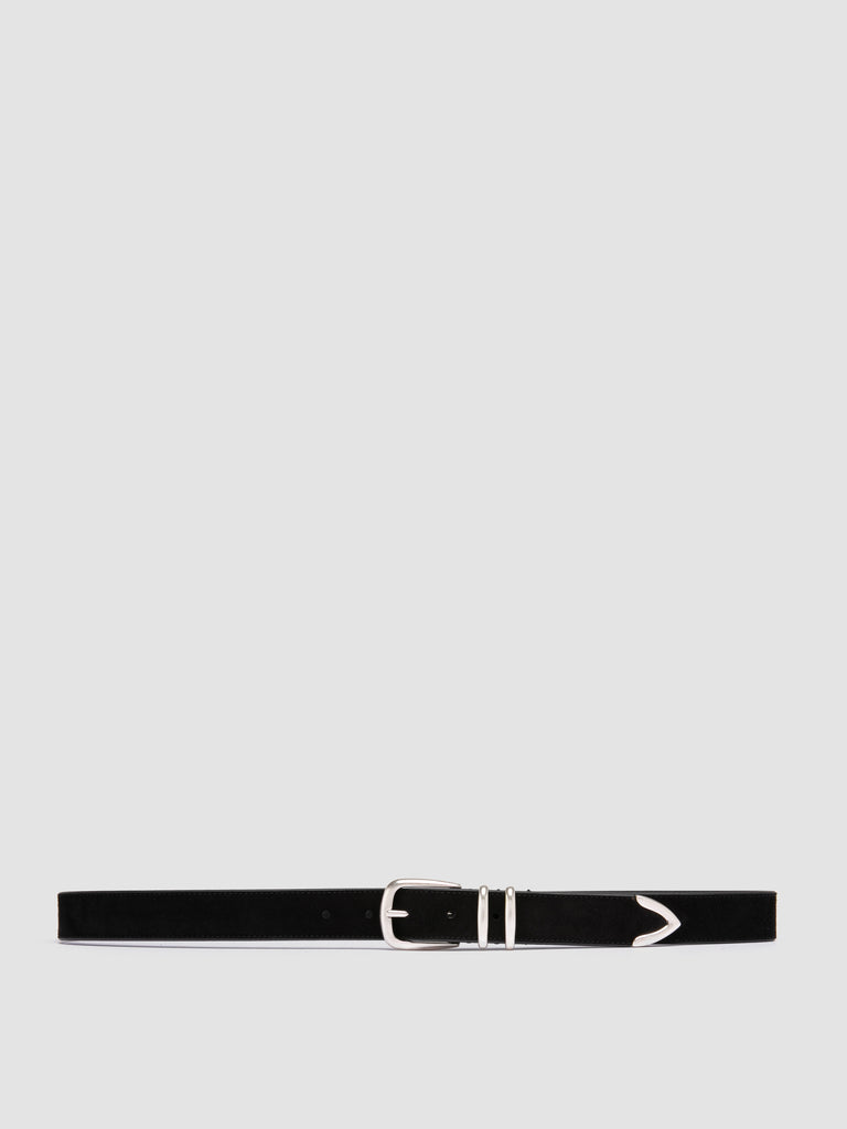 OC STRIP 074 - Black Suede Belt
