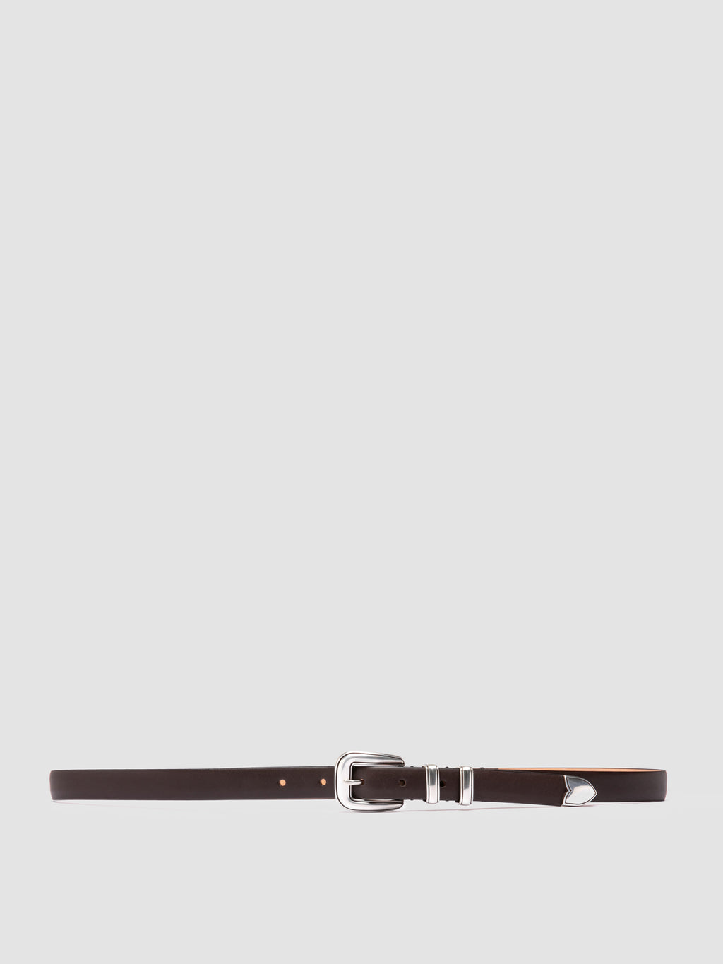 OC STRIP 091 - Brown Leather Belt Officine Creative - 1