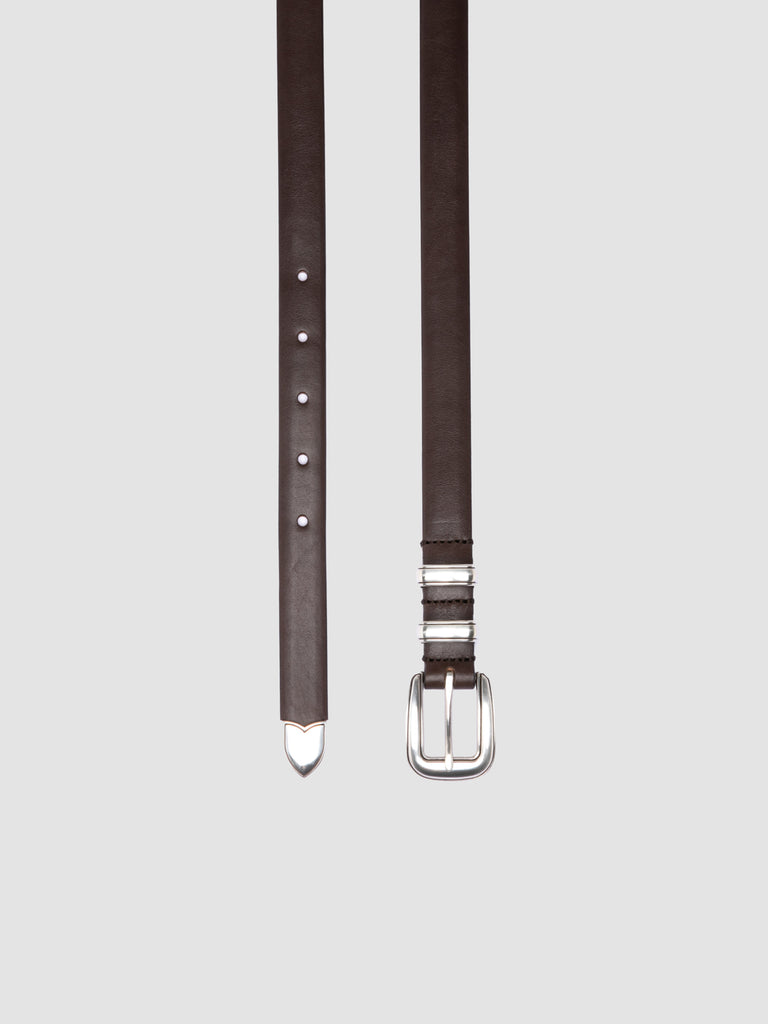 OC STRIP 091 - Brown Leather Belt Officine Creative - 2