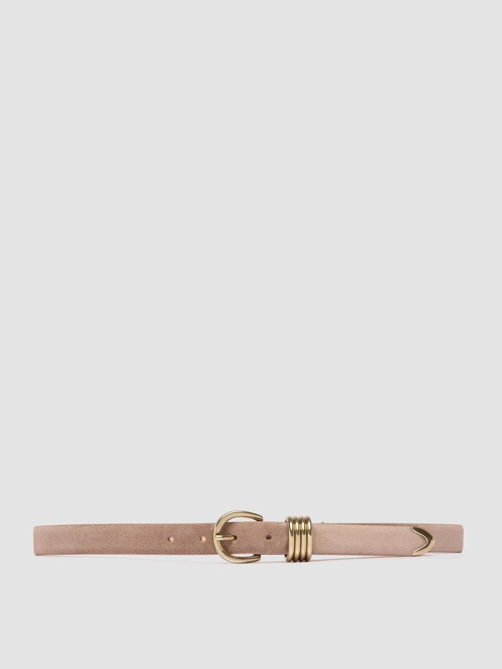 OC STRIP 098 - Taupe Suede Belt Officine Creative - 1