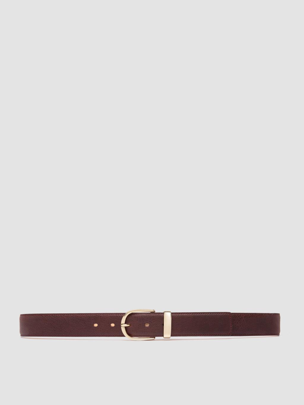 OC STRIP 100 - Burgundy Leather Belt Officine Creative - 1