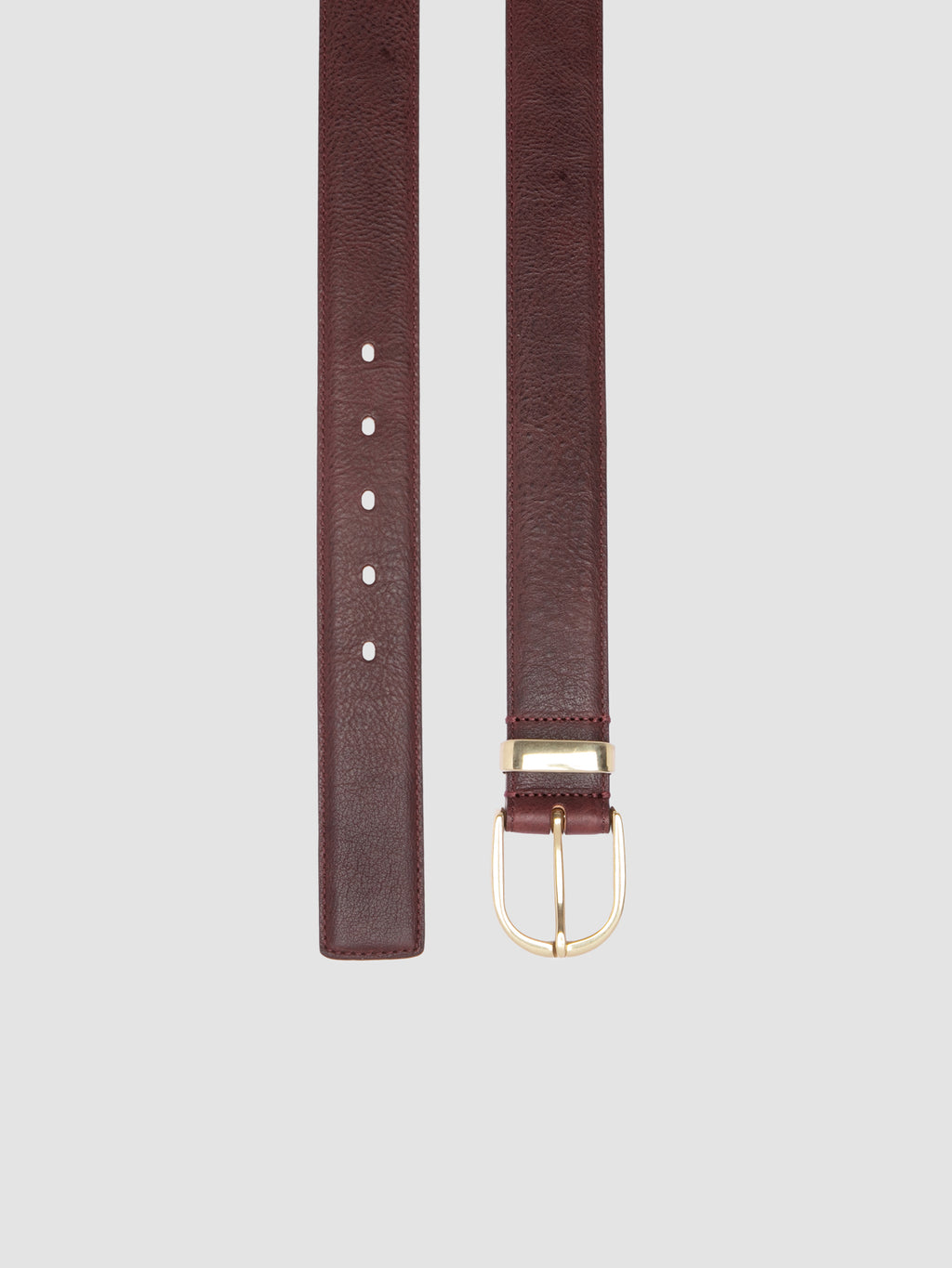 OC STRIP 100 - Burgundy Leather Belt Officine Creative - 2
