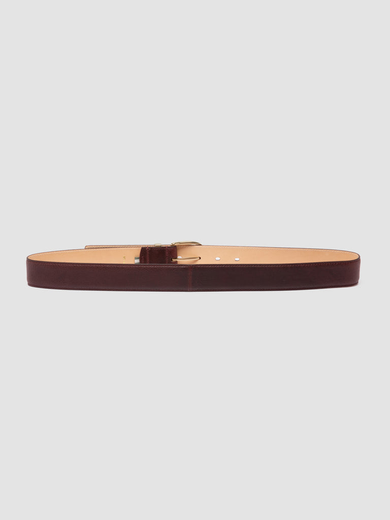 OC STRIP 100 - Burgundy Leather Belt Officine Creative - 3