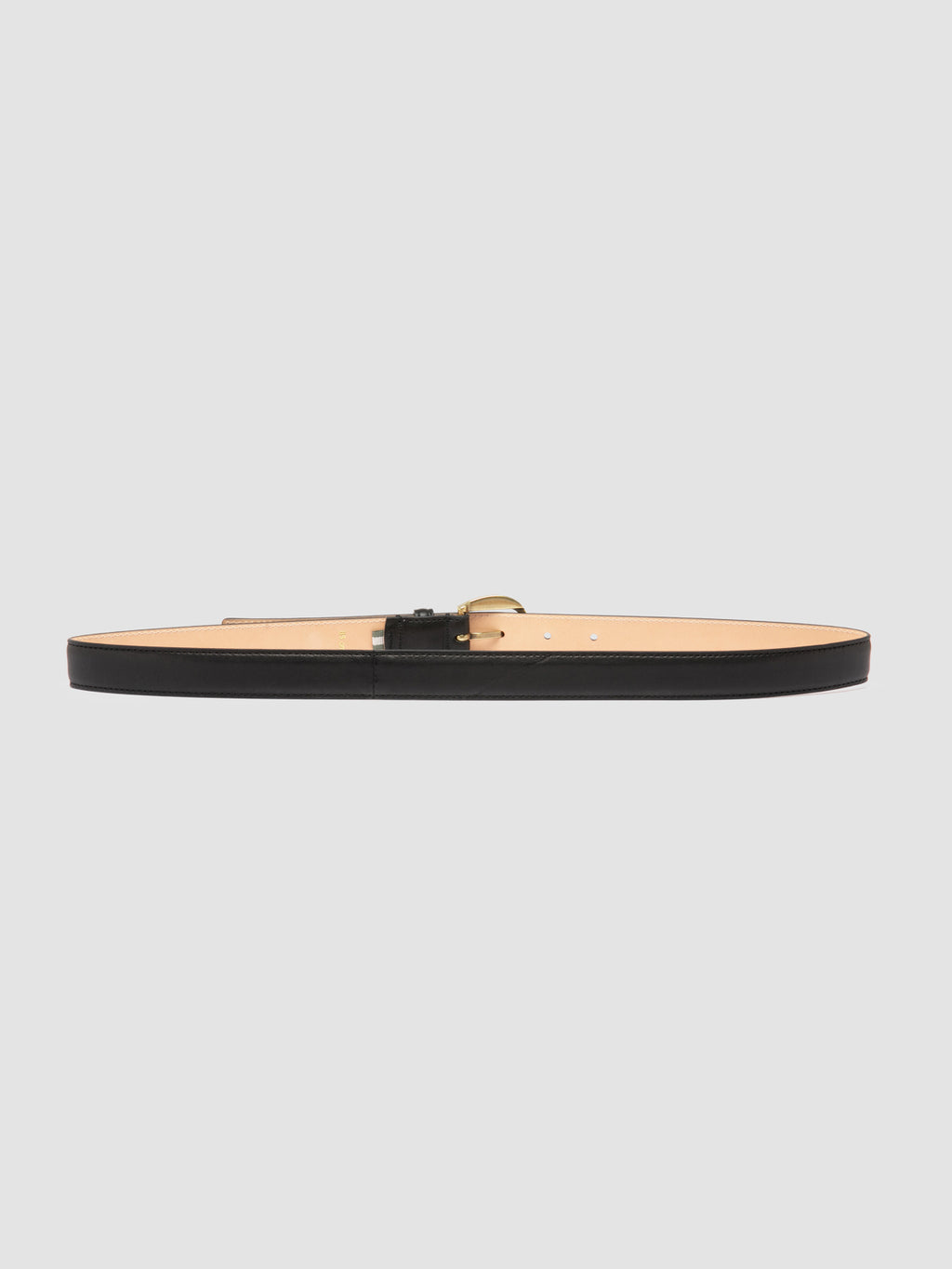 OC STRIP 102 - Black Leather Belt Officine Creative - 3