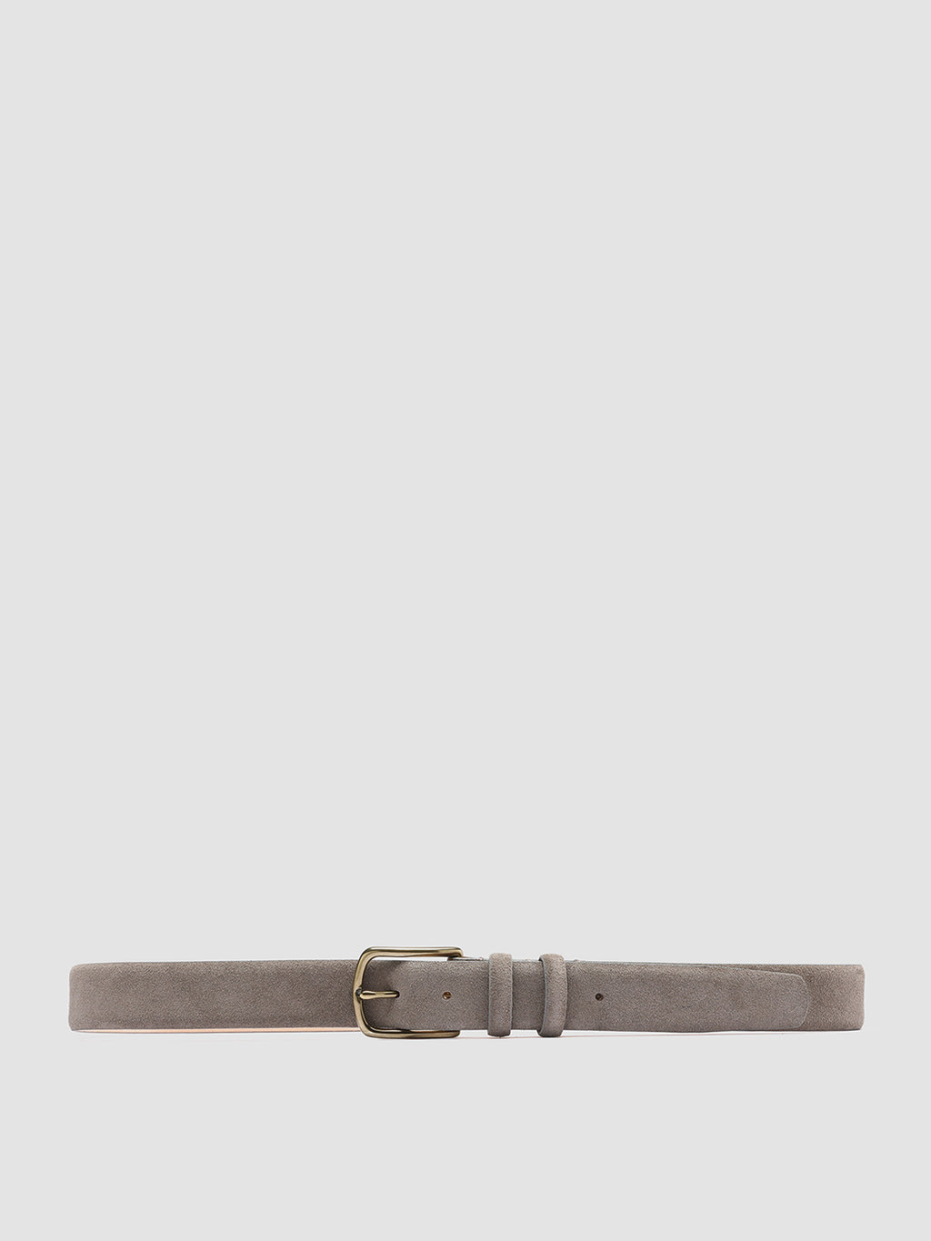 OC STRIP 33 - Grey Suede belt - image 1,side view